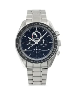 2016 pre-owned Speedmaster 44mm - Blau