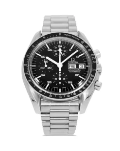 1988 pre-owned Speedmaster 42mm - Schwarz