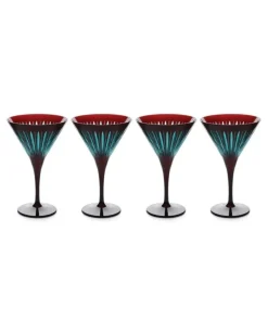 Prism Martinigläser (4er-Set) - Rot
