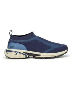 Pro-V-Dense-Slip-on-Strick-Sockenturnschuhe - Sneakers - Herren - Blau