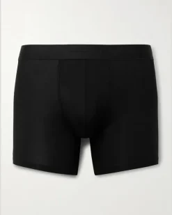 Pureness Stretch-Micro Modal Boxer Briefs Black