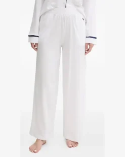 Pyjama aus Baumwollgemisch - Weiß