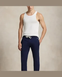 Pyjamahose aus Baumwolljersey Blue