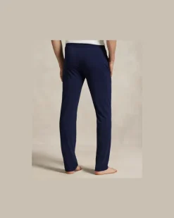 Pyjamahose aus Baumwolljersey Blue
