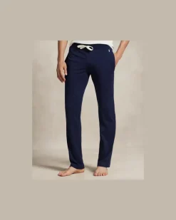Pyjamahose aus Baumwolljersey Blue