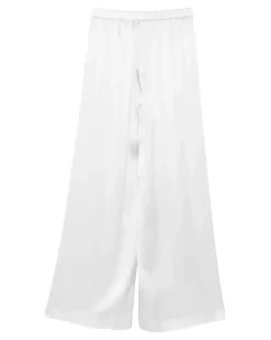 Pyjama-Hose aus Seide - Grau