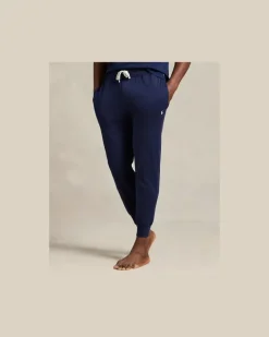 Pyjamajogginghose aus Baumwolle Blue