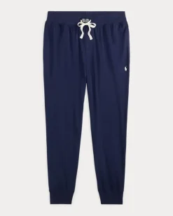 Pyjamajogginghose aus Baumwolle Blue