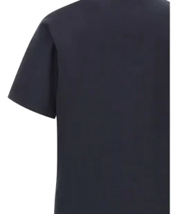 Pyjama mit Monogramm-Print - Blau