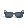 Quadratische Sonnenbrille mit schwarzem Acetatrahmen - - Kunststoff - MB135575 - Sonnenbrillen