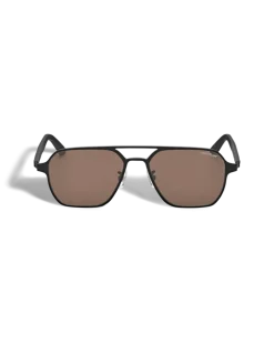Quadratische Sonnenbrille mit schwarzem Metallrahmen - - Metall - MB134473 - Sonnenbrillen