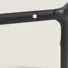 Quadratische Sonnenbrille mit schwarzem Acetatrahmen - - Kunststoff im Spritzgussverfahren - MB135577 - Sonnenbrillen