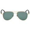 Quadratische Sonnenbrille mit goldfarbenem Metallrahmen - - Metall - MB133466 - Sonnenbrillen