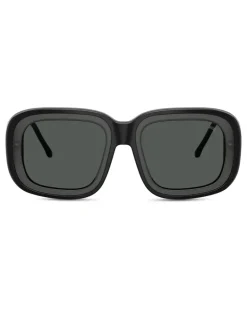 Quadratische Sonnenbrillen - Sonnenbrille - Unisex - Schwarz