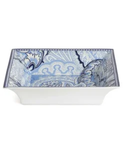 Quadrstische Bloom Schmuckablage - Blau