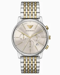 Quarz-Chronograph-Uhr Mehrfarbig