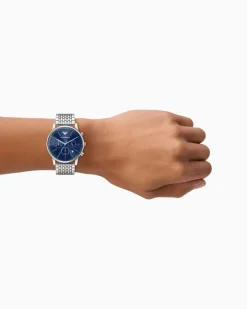 Quarz-Chronograph-Uhr Mehrfarbig
