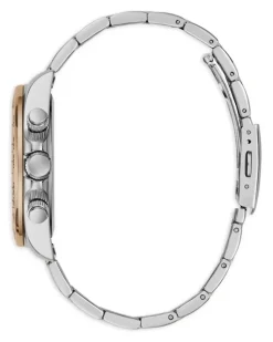 Quarz Movement Armbanduhr 42mm - Silber