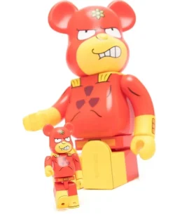 Radioactive Man BE@RBRICK 100% und 400% Figuren-Set - Gelb