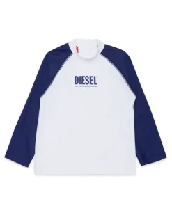 Rashguard mit hohem Kragen - Beachwear - Herren - Bunt