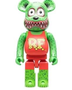 Rat Fink BE@RBRICK Figur - Grün