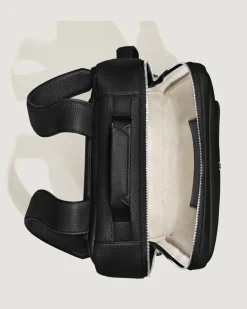 Rechteckiger Montblanc Companion Rucksack - Schwarz - Leder - MB221626 - Rucksäcke