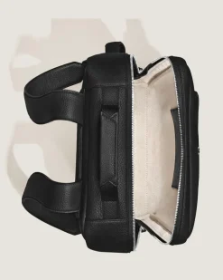 Rechteckiger Montblanc Companion Rucksack - Schwarz - Leder - MB221626 - Rucksäcke