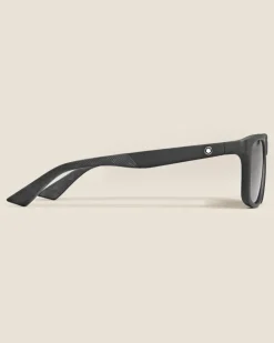 Rechteckige Sonnenbrille mit schwarzer Kunststofffassung - MB136914 - Sonnenbrillen