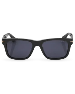 Rechteckige Sonnenbrille mit schwarzem Acetatrahmen - - Kunststoff - MB131230 - Sonnenbrillen