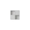 Regal Stacked - Grau - mitteldichte bemalte Holzfaserplatte - Designer Julien De Smedt