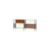 Regal Unit - Bunt - Furnier - Designer Charles & Ray Eames