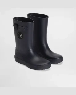 Regenstiefelette Aus Pvc - Mann Collection Blau