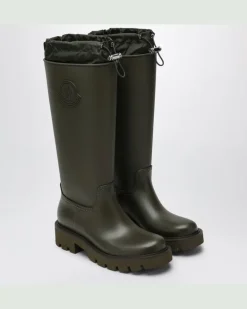 Regenstiefel Kickstream High aus PVC in Grün Green