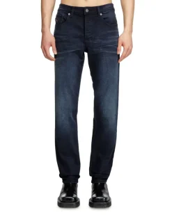 Regular Jeans Regular Waist 2023 D-Finitive, Dunkelblau, Knopfverschluss