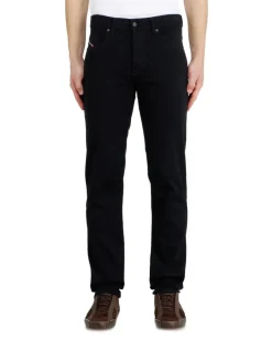 Regular Jeans Regular Waist 2023 D-Finitive, Schwarz/Dunkelgrau, Knopfverschluss
