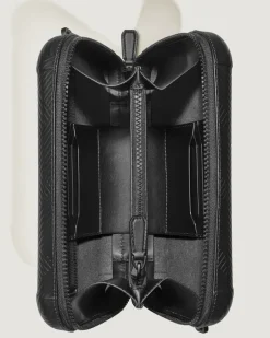 Reiseetui aus Extreme Leder - Schwarz - Leder - MB198625 - Messenger Bags