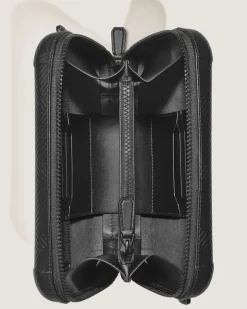 Reiseetui aus Extreme Leder - Schwarz - Leder - MB198625 - Messenger Bags