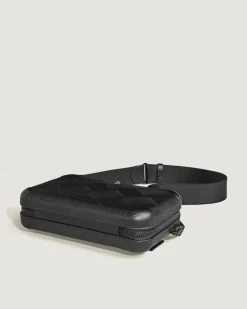 Reiseetui aus Extreme Leder - Schwarz - Leder - MB198625 - Messenger Bags