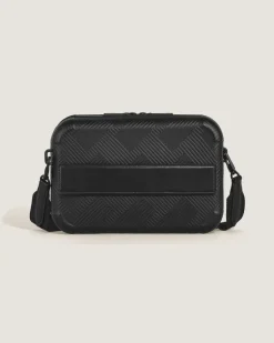 Reiseetui aus Extreme Leder - Schwarz - Leder - MB198625 - Messenger Bags