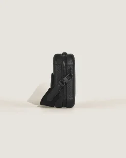 Reiseetui aus Extreme Leder - Schwarz - Leder - MB198625 - Messenger Bags