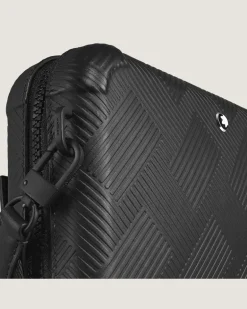 Reiseetui aus Extreme Leder - Schwarz - Leder - MB198625 - Messenger Bags