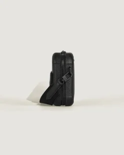 Reiseetui aus Extreme Leder - Schwarz - Leder - MB198625 - Messenger Bags