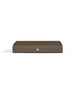 Reiseetui für 8 Schreibgeräte aus Grain Leder - Haselnussbraun - Leder - MB137720 - Sammlerboxen