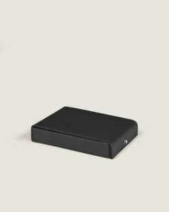 Reiseetui für 4 Schreibgeräte aus Grain Leder - Schwarz - Leder - MB137162 - Sammlerboxen