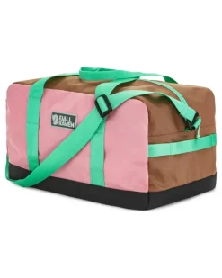Reisetasche in Colour-Block-Optik - Rosa