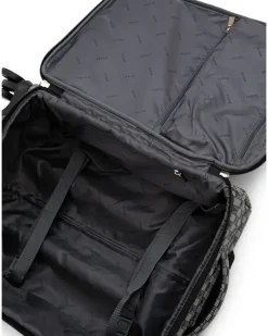 Reisetasche mit geometrischem Muster - Grau