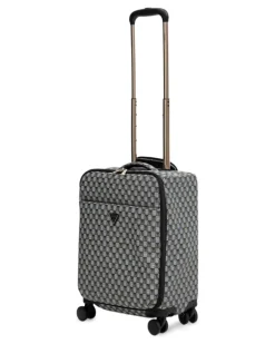 Reisetasche mit geometrischem Muster - Grau