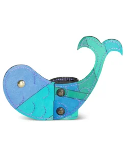 Reisetasche mit Iride-Print - Grün