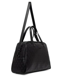 Reisetasche mit Logo-Prägung - Schwarz