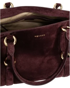 Reisetasche mit Ringdetail - Rot
